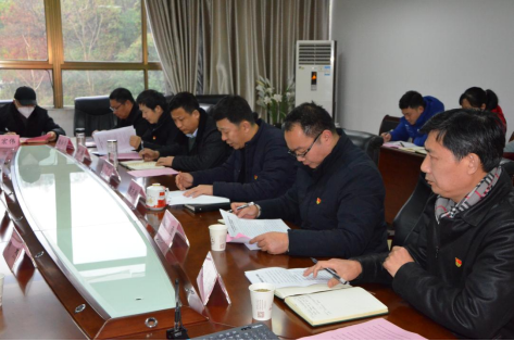 副校长冯运仿指导医学院领导班子民主生活会-湖北理工学院医学院